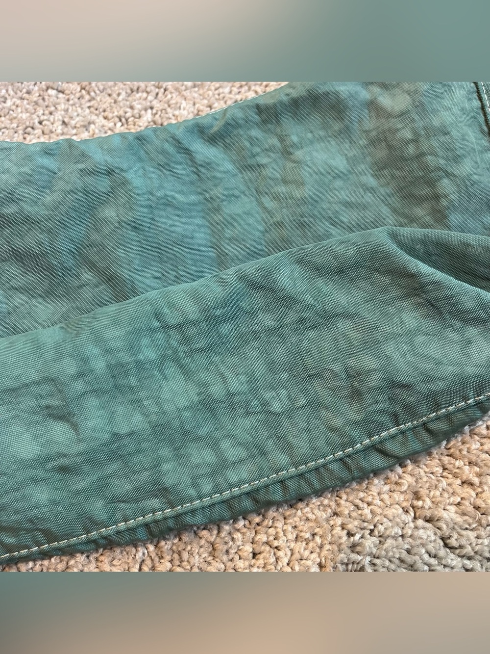 BAGGU Medium Minty Teal Crescent - Picture 5 of 8